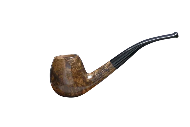 vincent-genod-plume-110-brune-pipe-bruy-re-bent-apple image 1