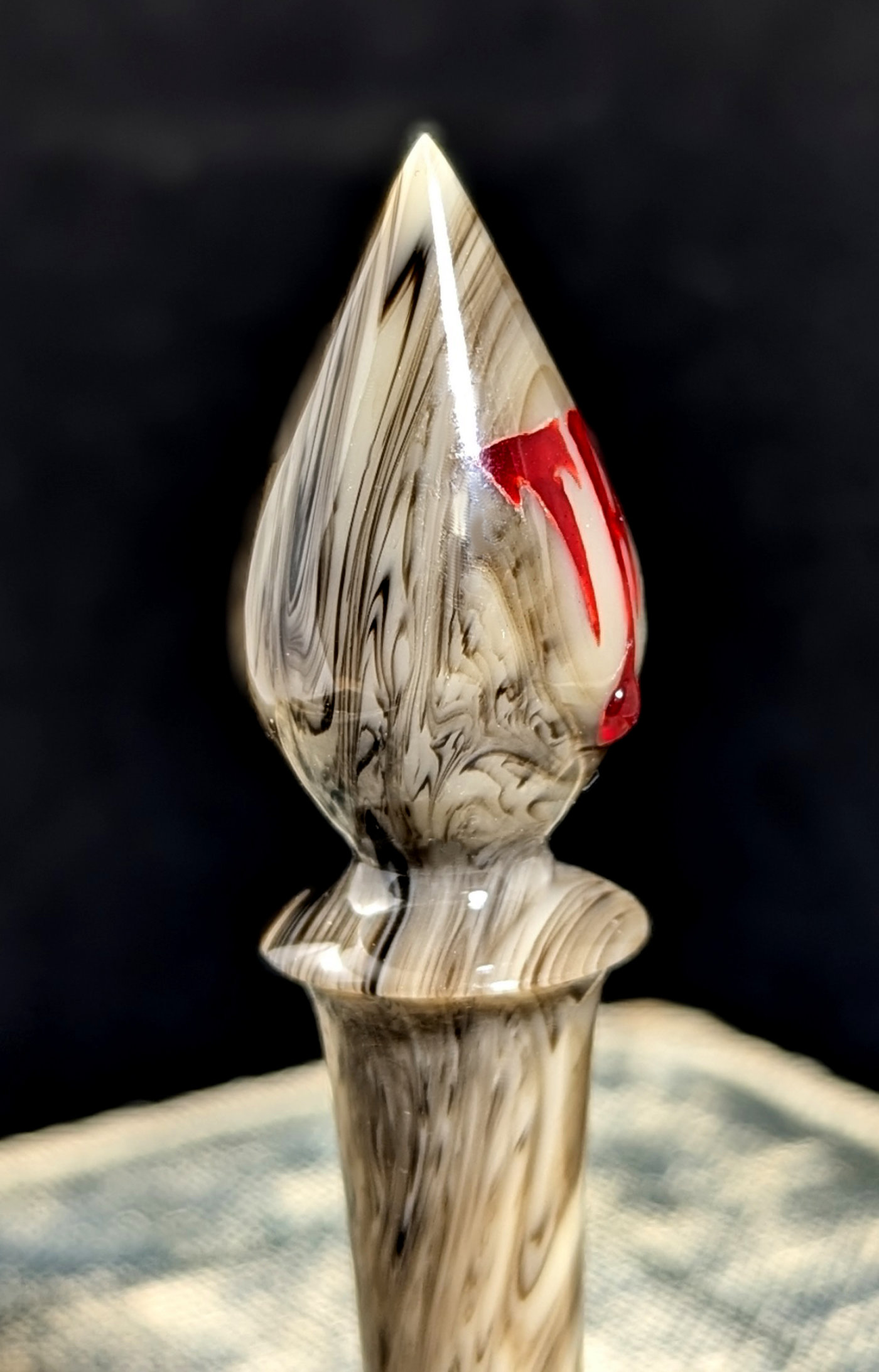 trever-talbert-halloween-tamper-bourre-pipe-laiton-fait-main image 8