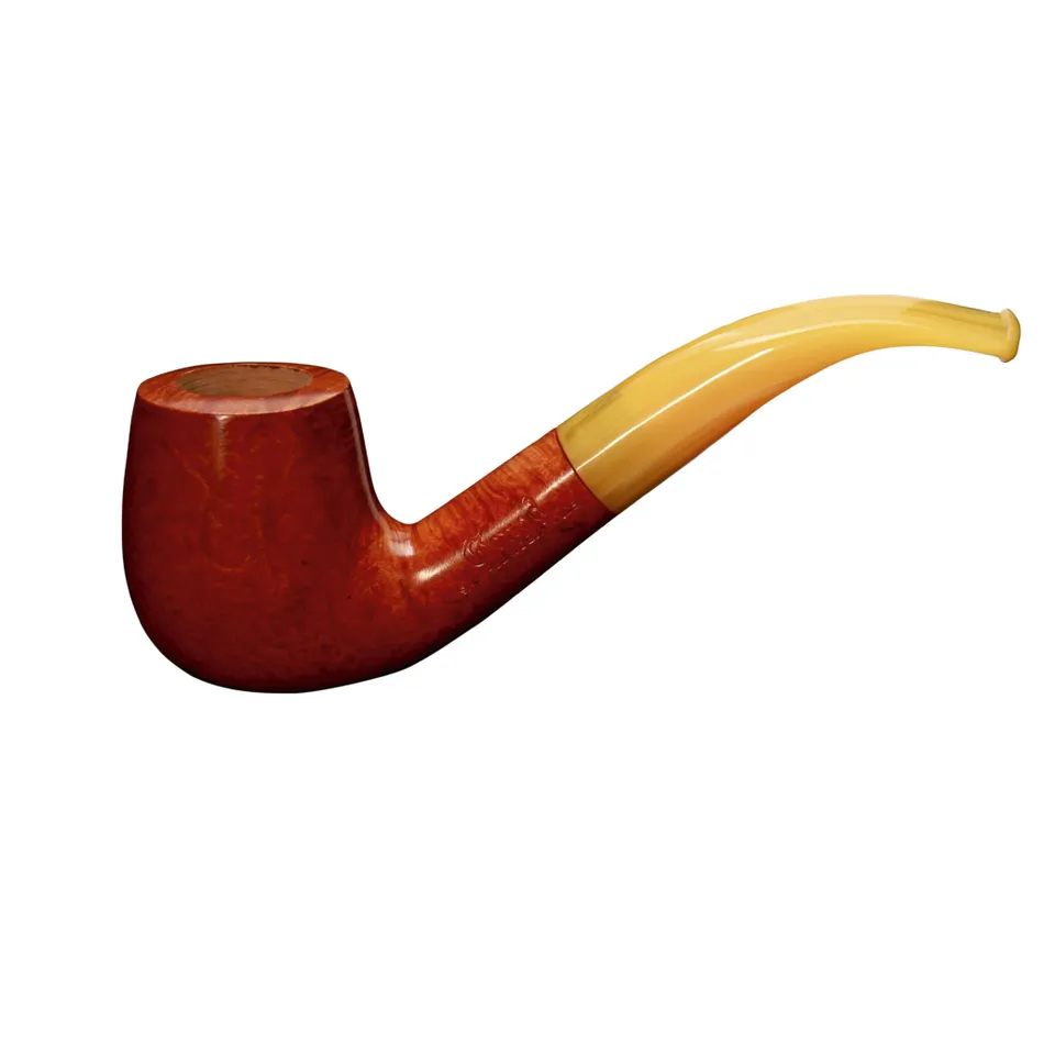 vincent-genod-soleil-levant-606-pipe-courbe-orange image 1