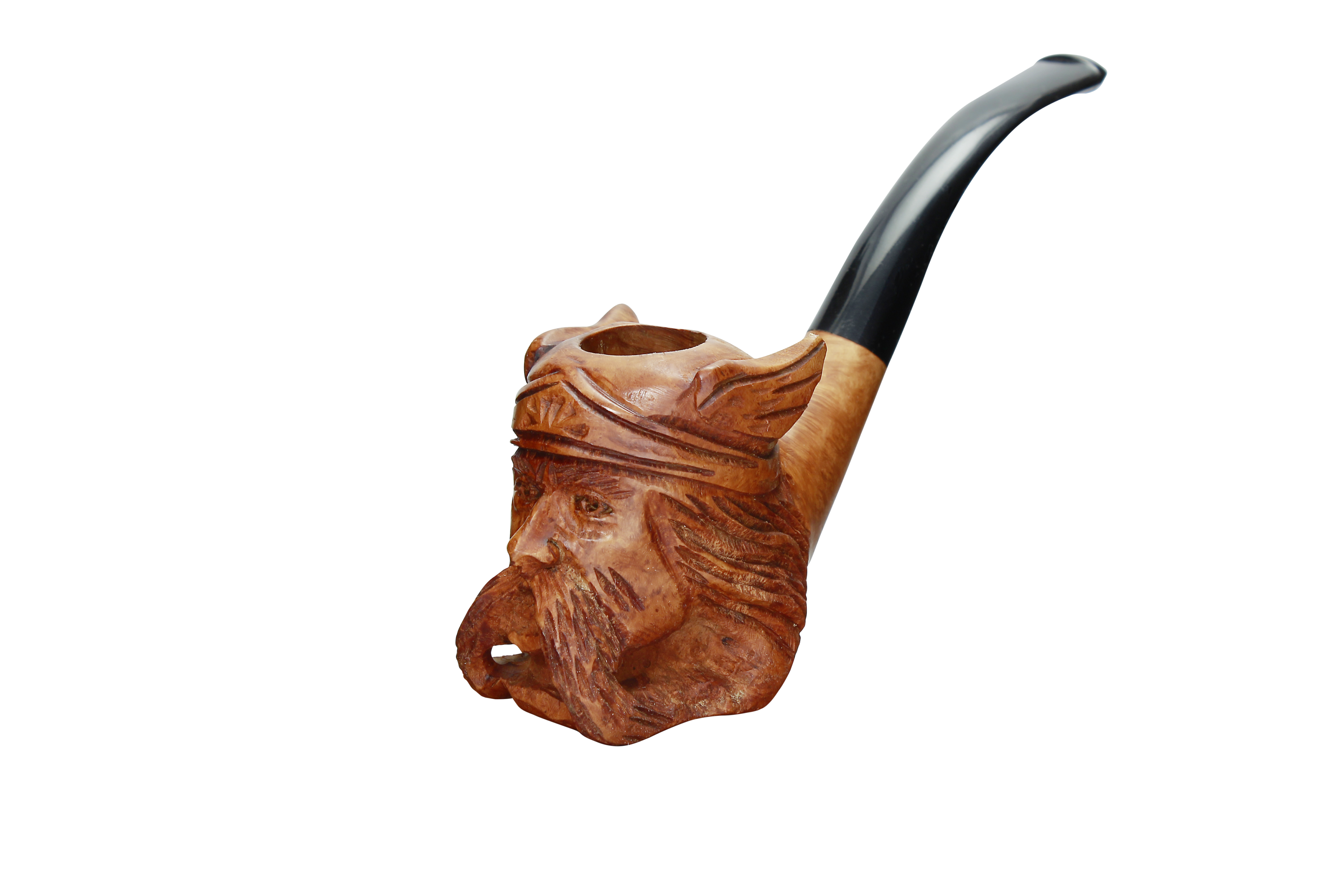 vincent-genod-chef-gaulois-pipe-bruy-re-sculpt-e-vercing-torix image 1