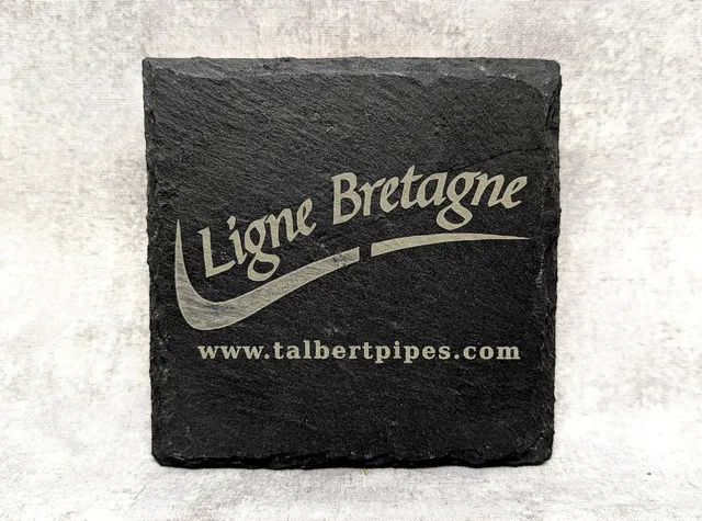 trever-talbert-coasters-dessous-verre-ardoise-noire-grav-e image 1