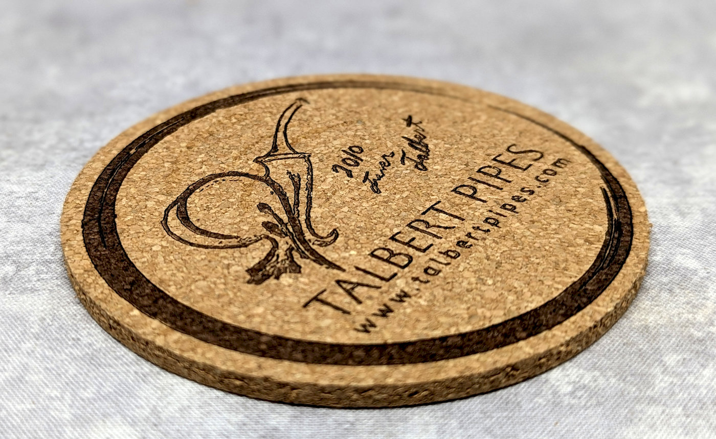 trever-talbert-sketch-coaster-sous-verre-pipe-halloween-sign image 2