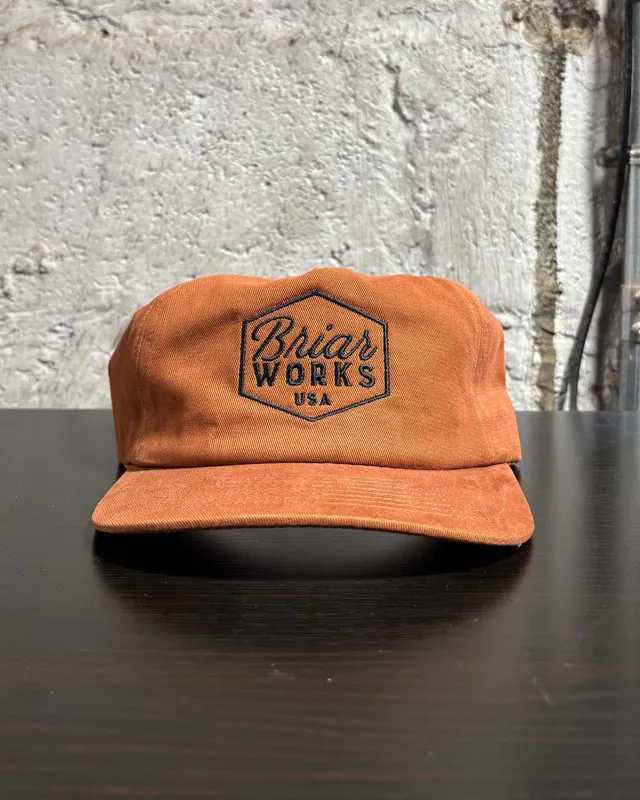 briarworks-casquette-field-logo-brod-rouille-r-glable image 1