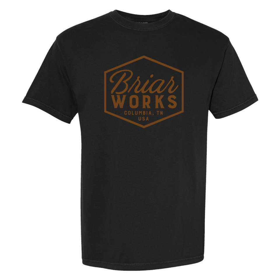moonshine-briarworks-shield-t-shirt-noir-coton-taille-l image 1