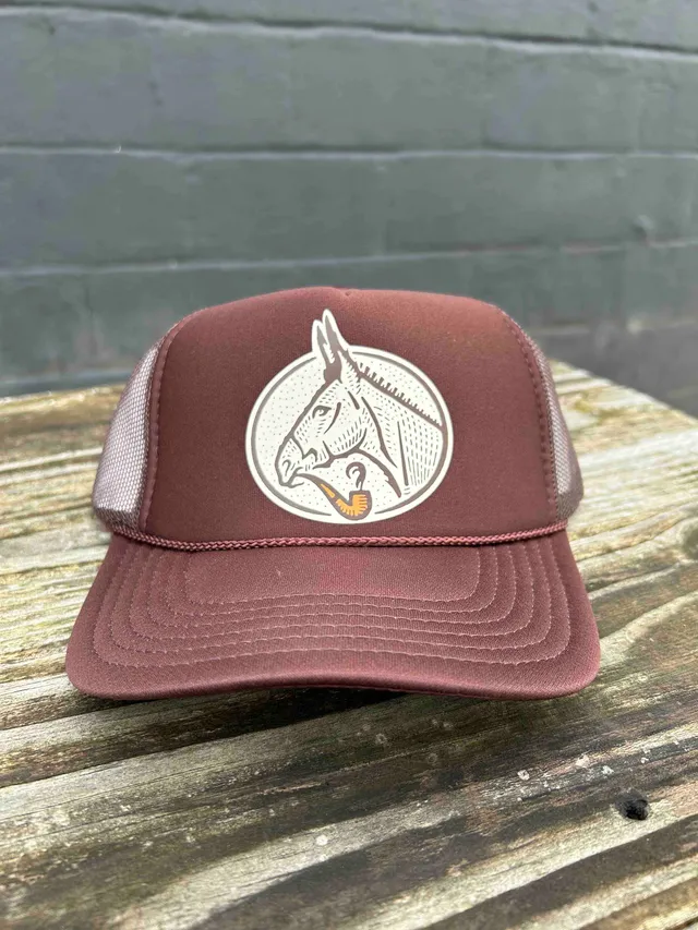 smoking-mule-casquette-trucker-noire-mousse image 1