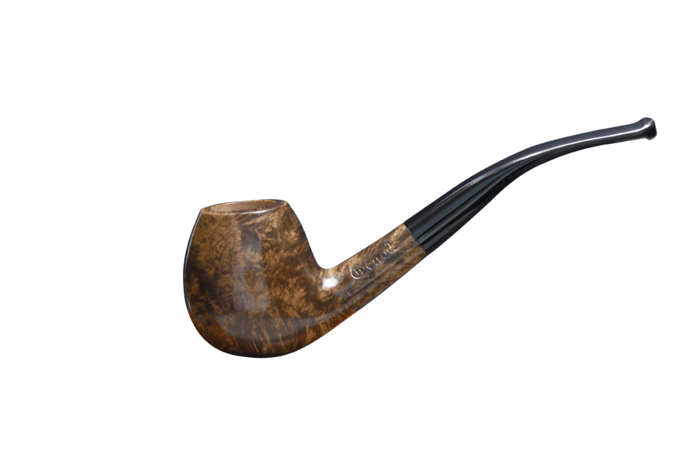 vincent-genod-plume-110-brune-pipe-bruy-re-bent-apple image 1