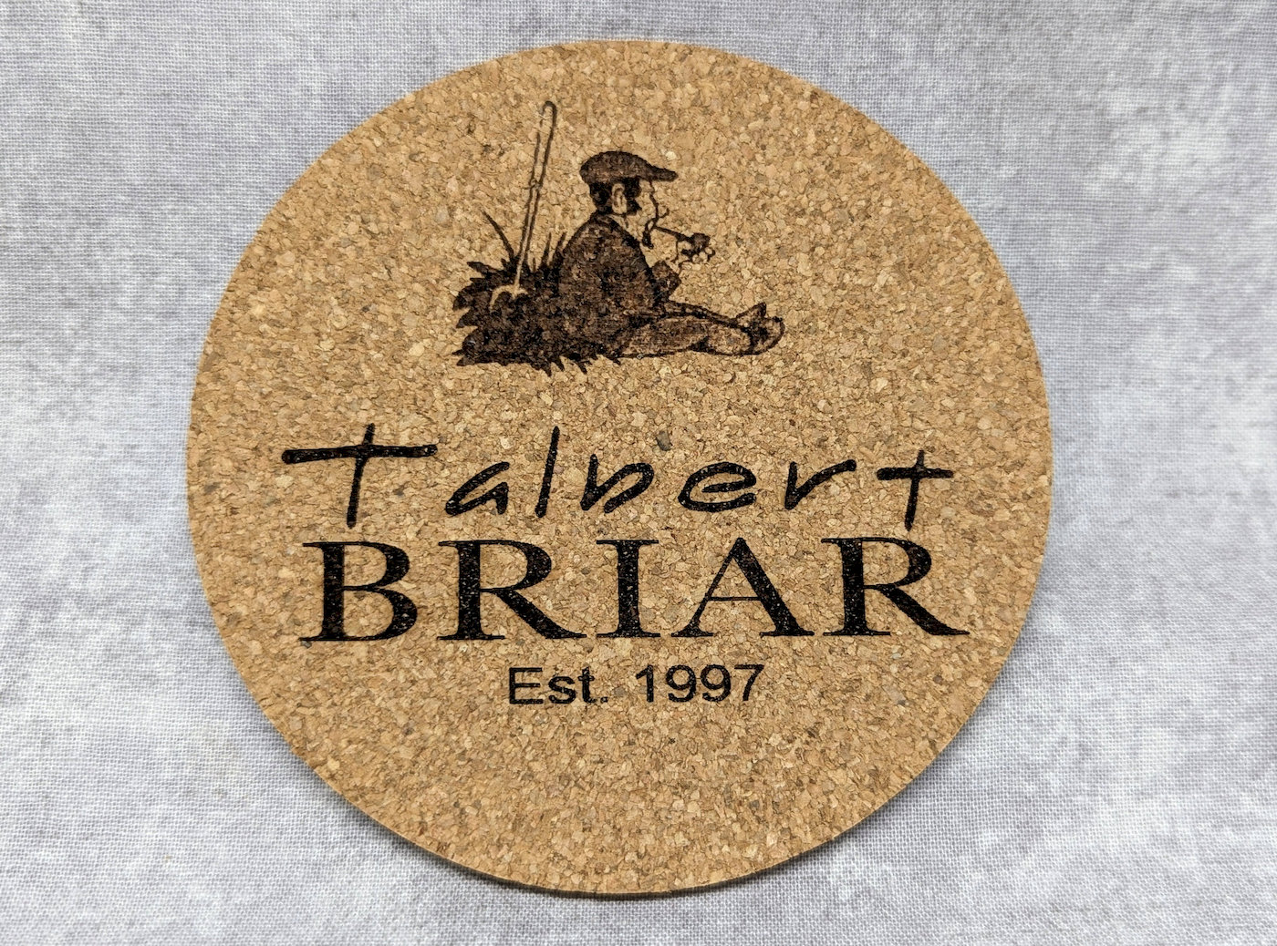 trever-talbert-coasters-sous-verre-fermier-fran-ais-bois-grav image 1