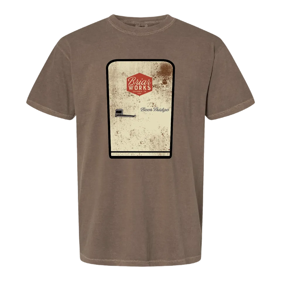 briarworks-beer-fridge-tee-shirt-coton-espresso image 1
