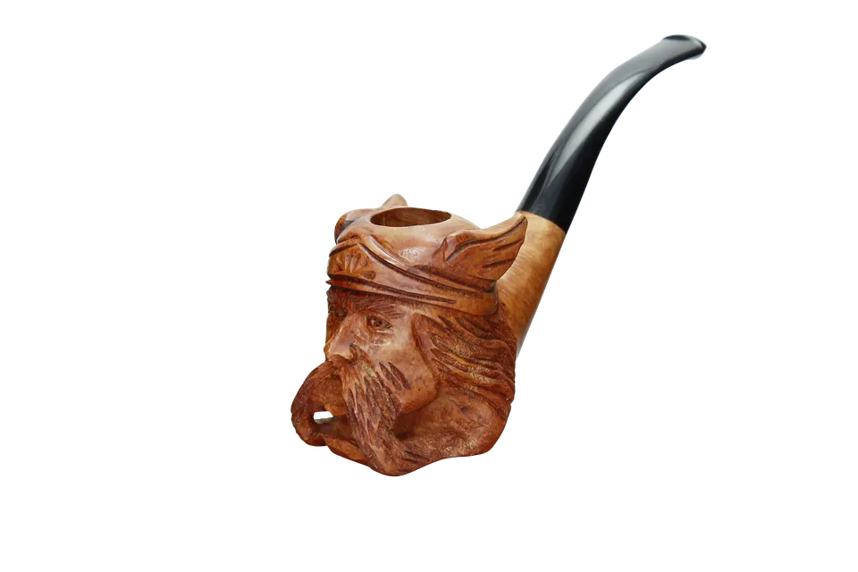 vincent-genod-chef-gaulois-pipe-bruy-re-sculpt-e-vercing-torix image 1
