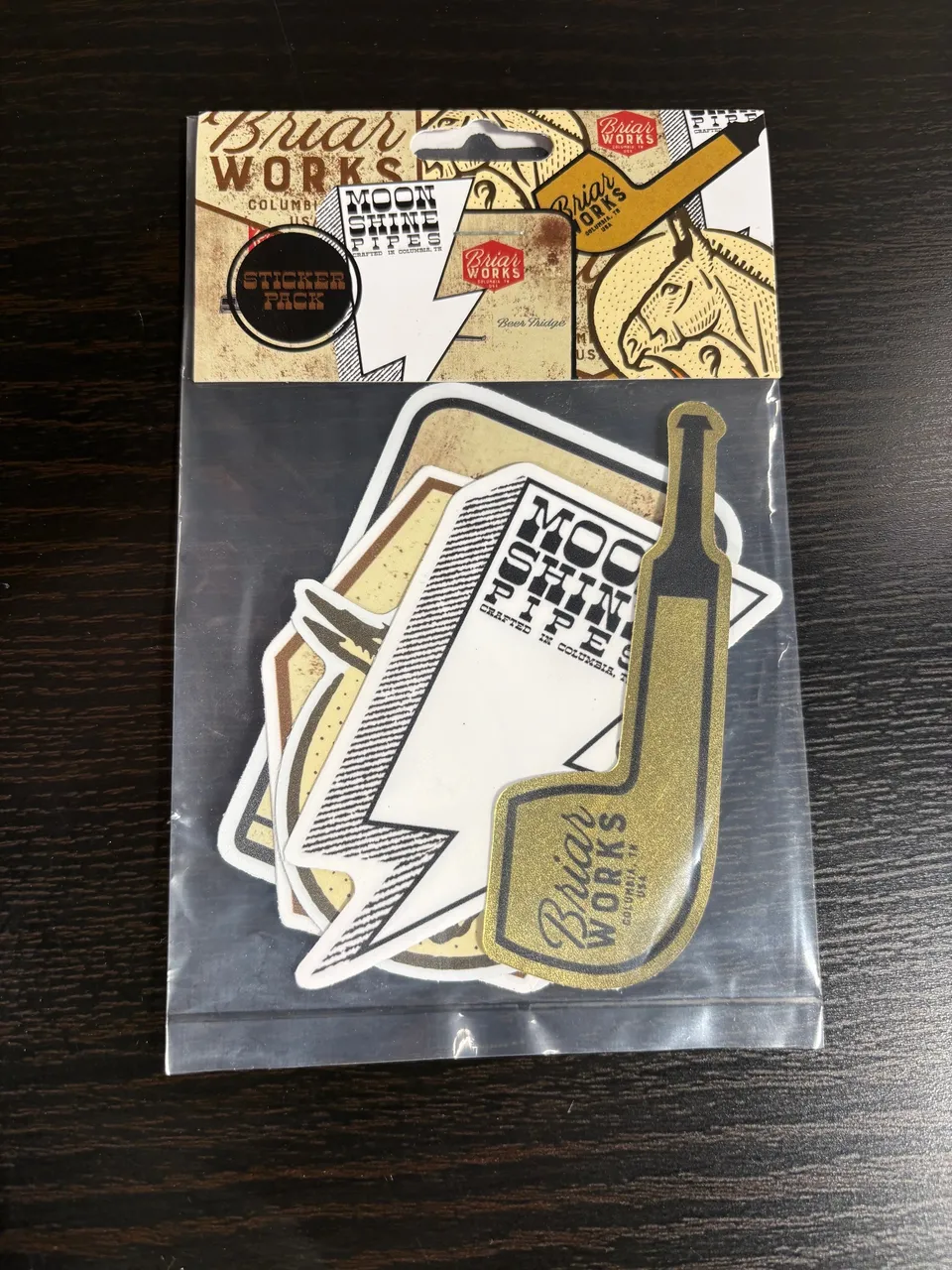 moonshine-merch-sticker-pack-2026-vinyle-lot-5-stickers image 1