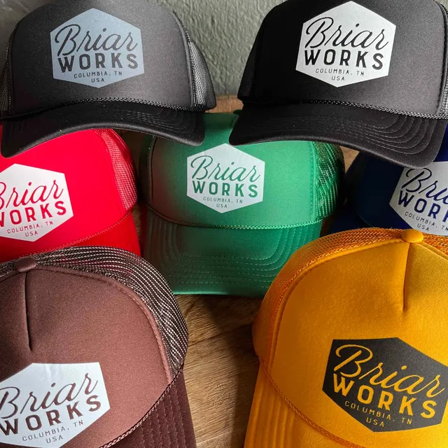 briarworks-trucker-hat-casquette-mousse-noire image 1