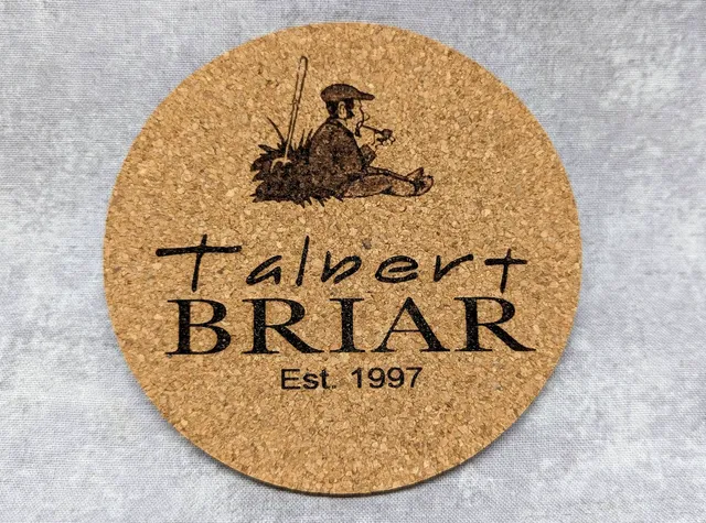 trever-talbert-coasters-sous-verre-fermier-fran-ais-bois-grav image 1