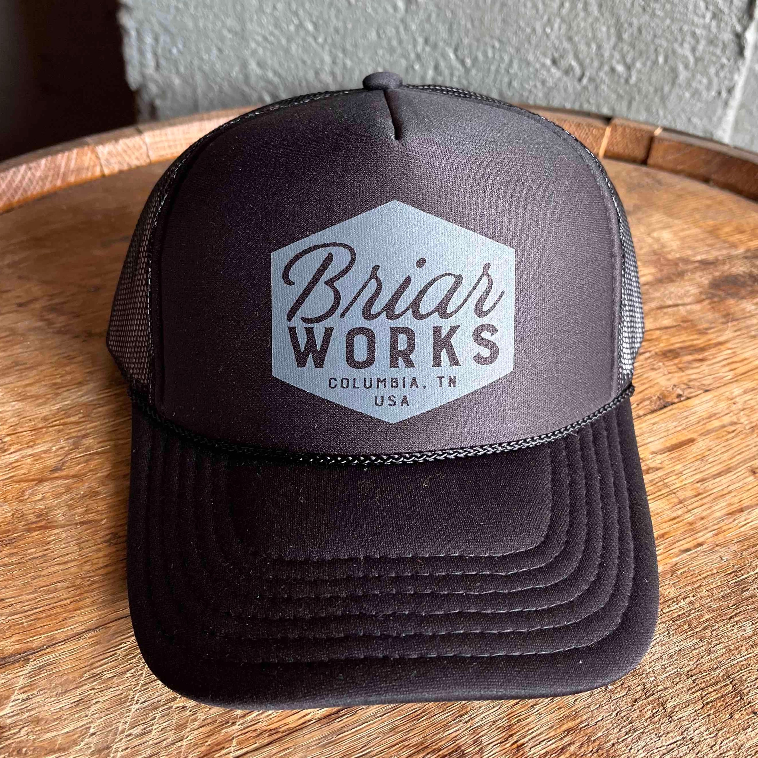 briarworks-trucker-hat-casquette-mousse-noire image 8
