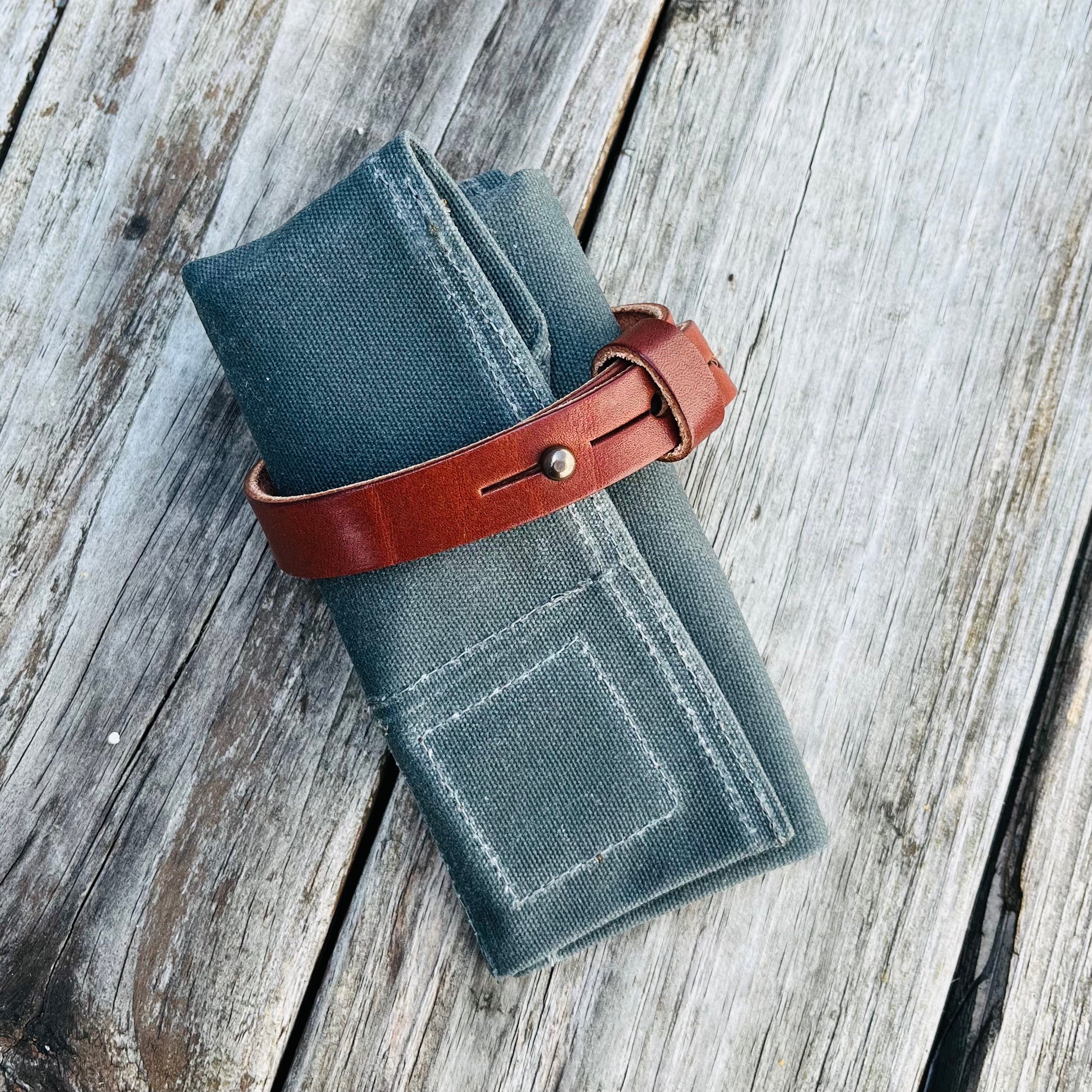 briarworks-trousse-pipe-toile-cir-e-gris-charbon image 1