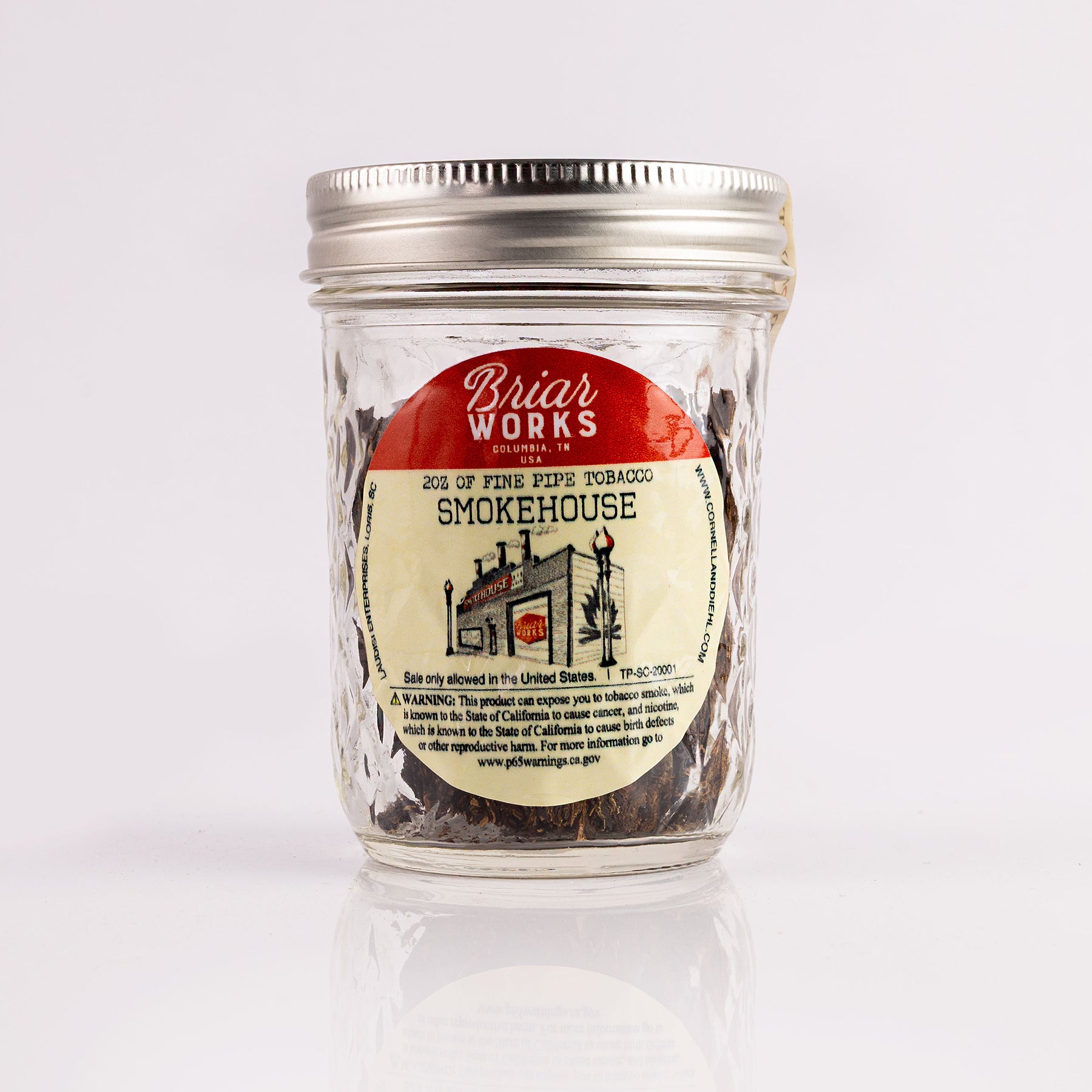 briarworks-smokehouse-tabac-pipe-2-oz-kentucky image 1