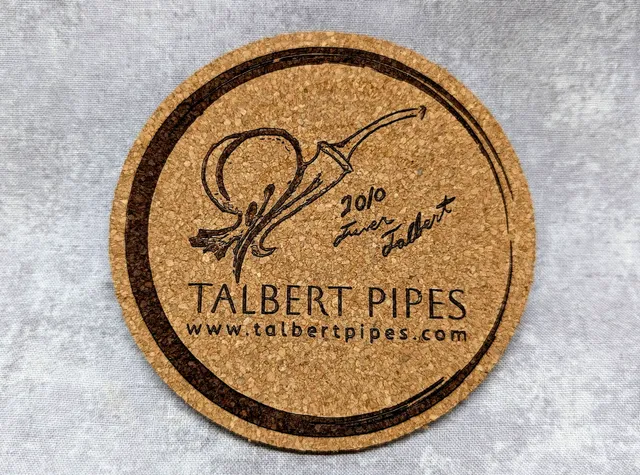 trever-talbert-sketch-coaster-sous-verre-pipe-halloween-sign image 1