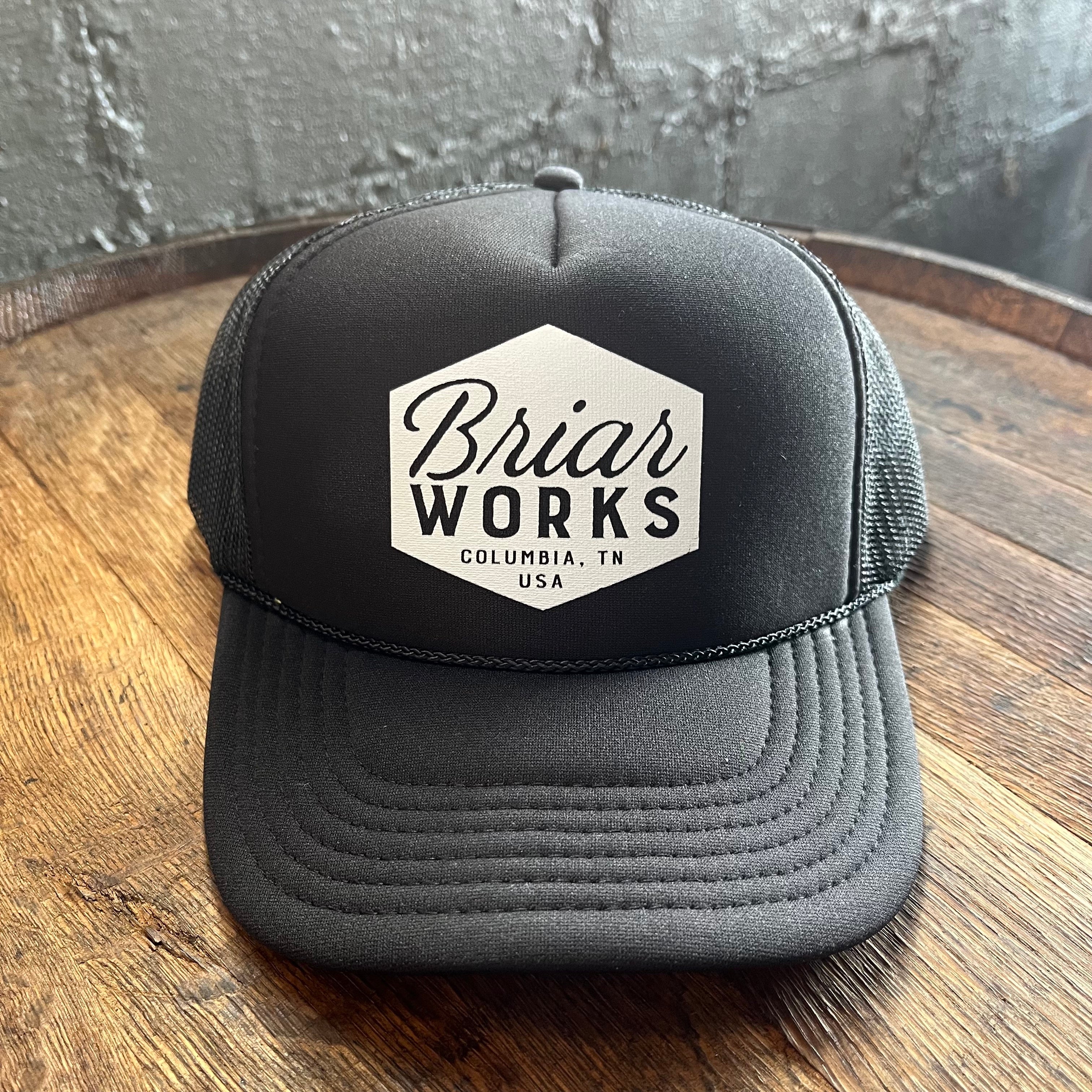 briarworks-trucker-hat-casquette-mousse-noire image 2