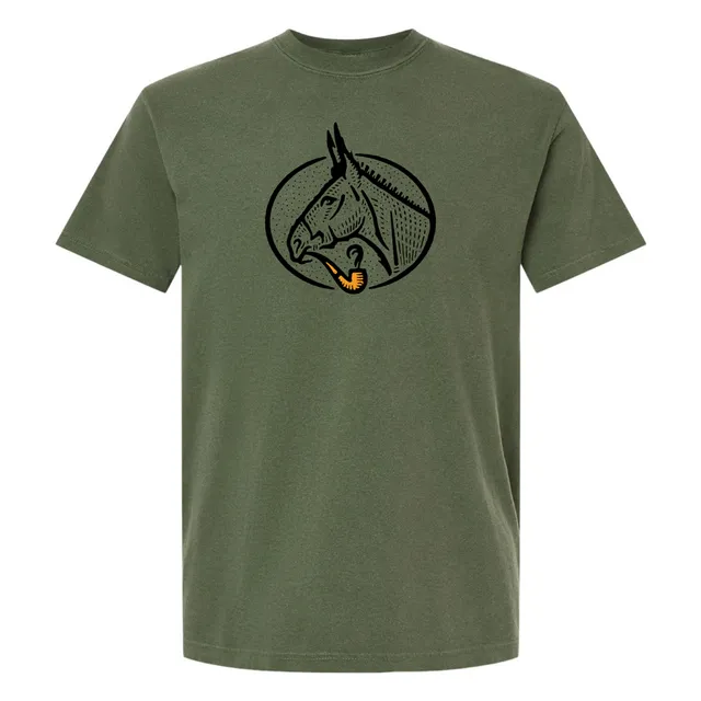 smoking-mule-t-shirt-vert-pipe-show-taille-xl-coton image 1